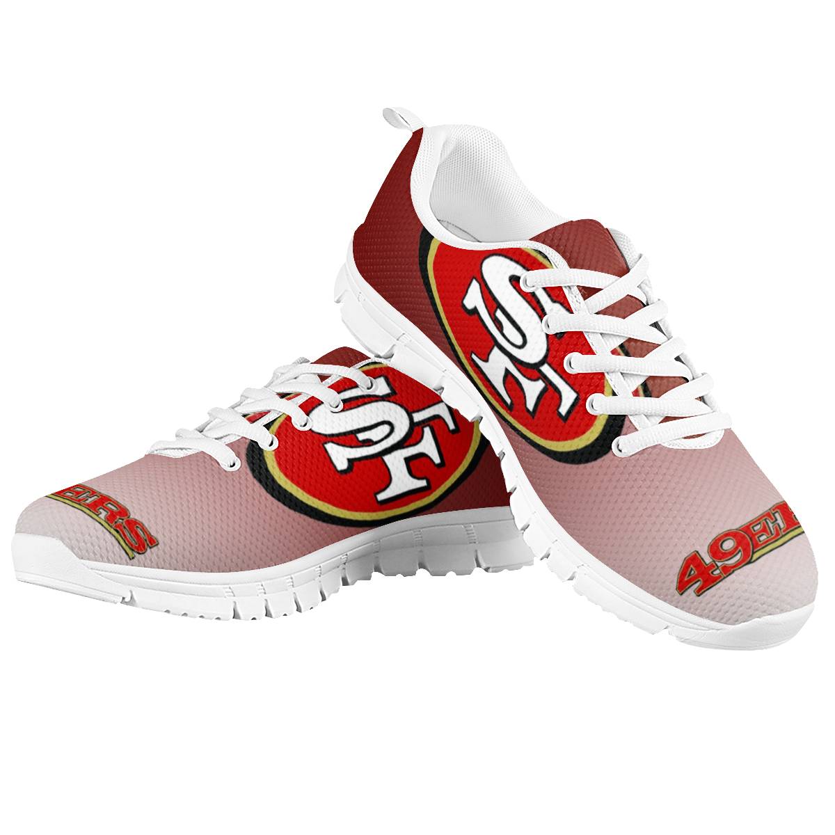 Men's San Francisco 49ers AQ Running Shoes 004